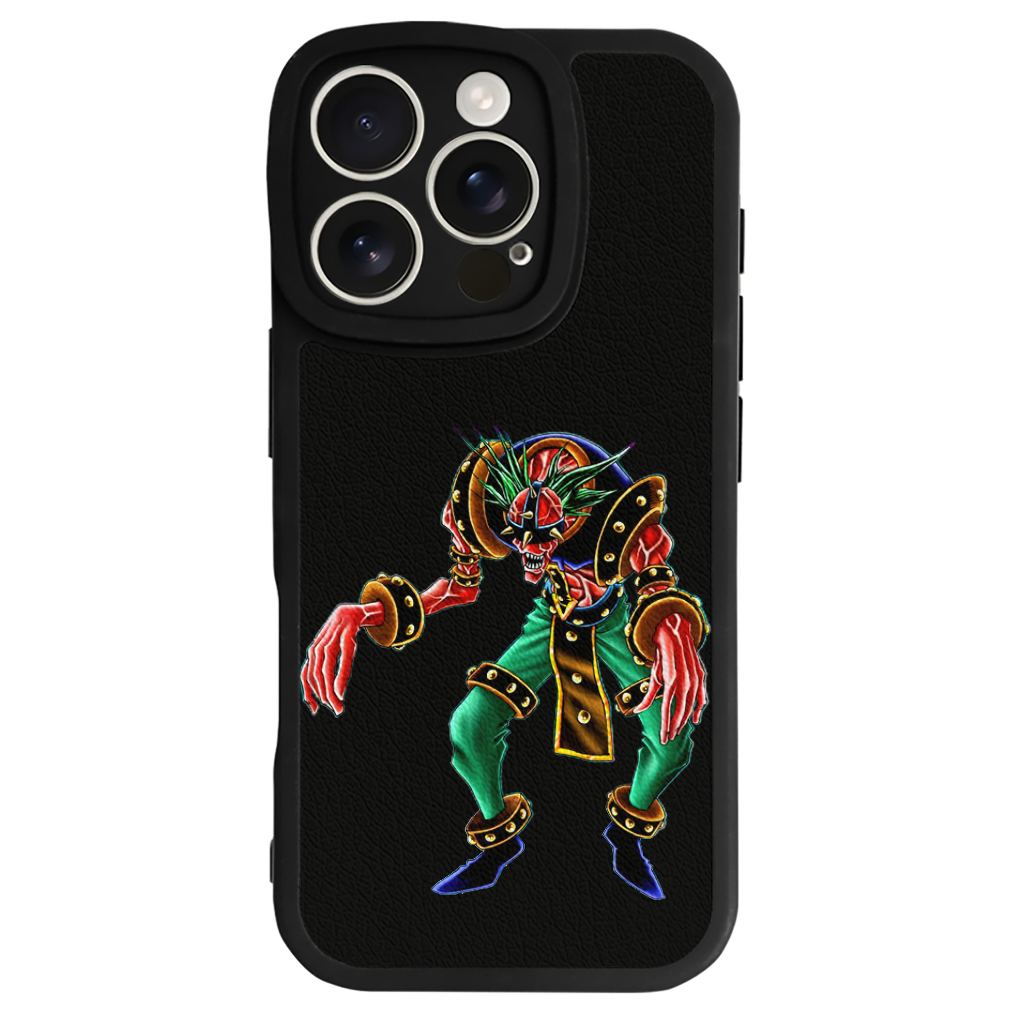 （画像用） 遊☆戯☆王 Yu-Gi-Oh! 【iPhone 16シリーズ対応】シリコンスマホケース（レザー調） 材質：シリコン